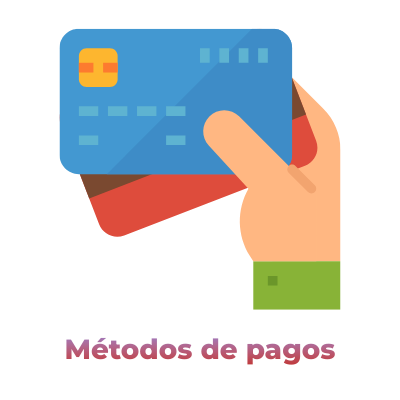 Métodos de pago logotipe